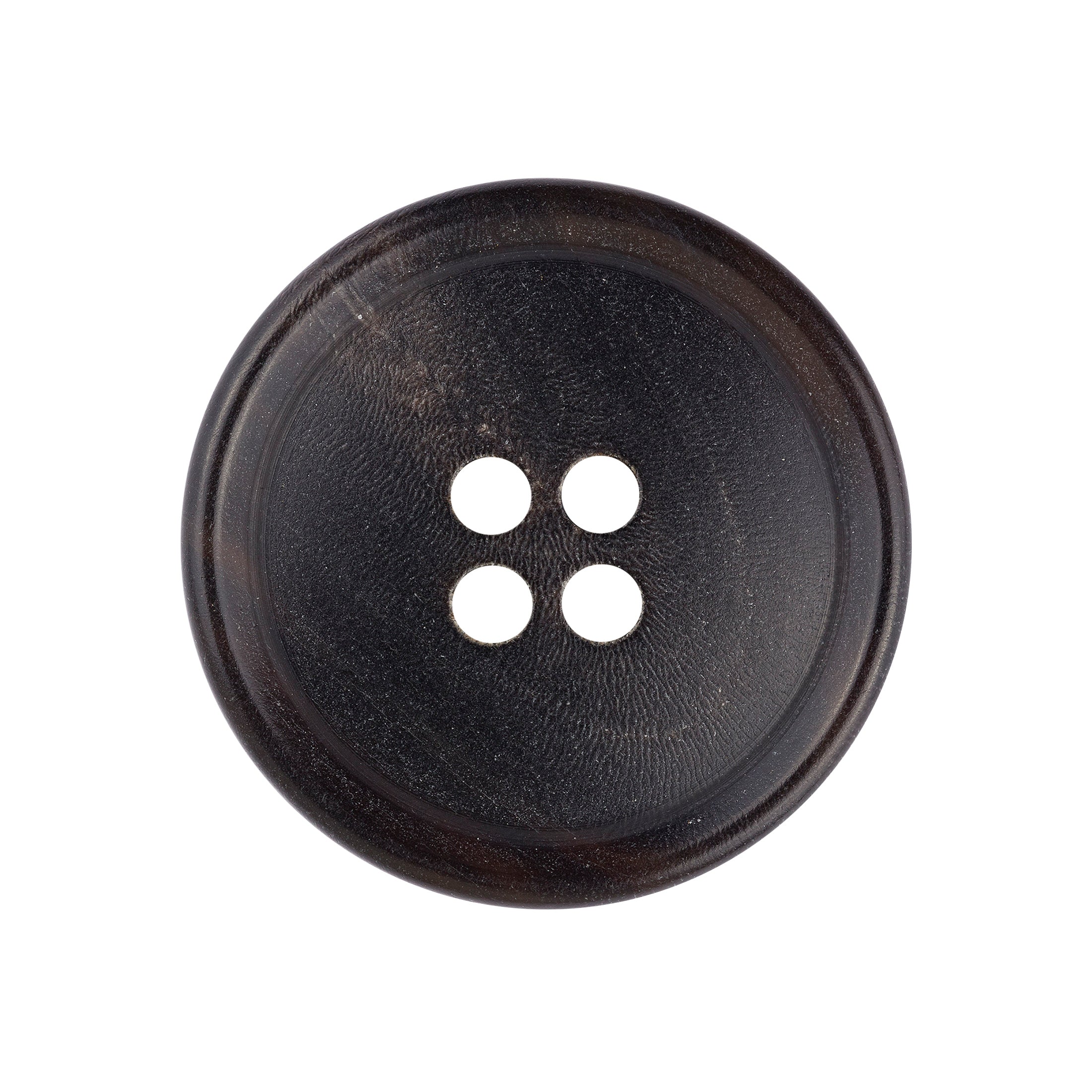 Suit Button 2 charcoal horn