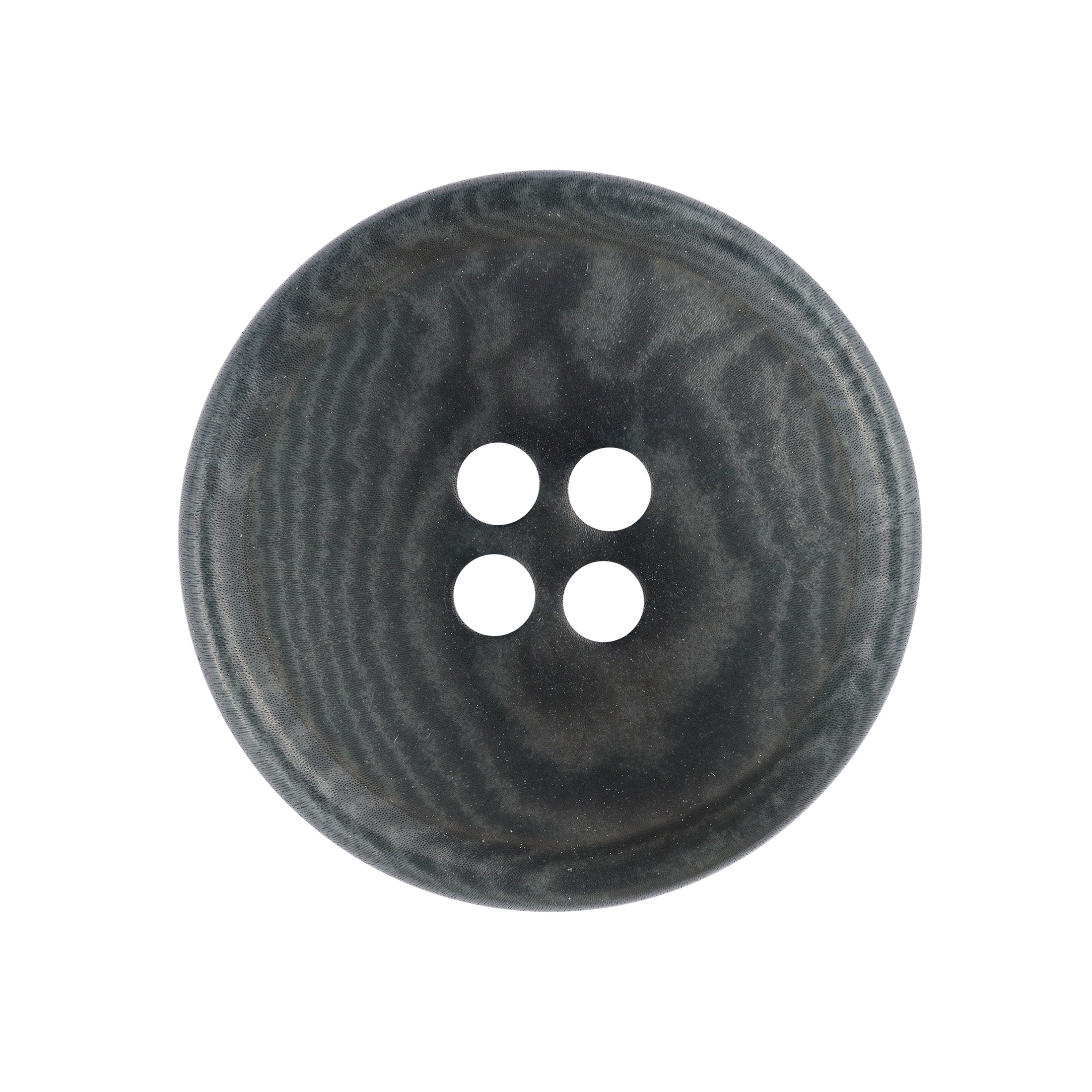 Suit Button 20  heathered grey corozo
