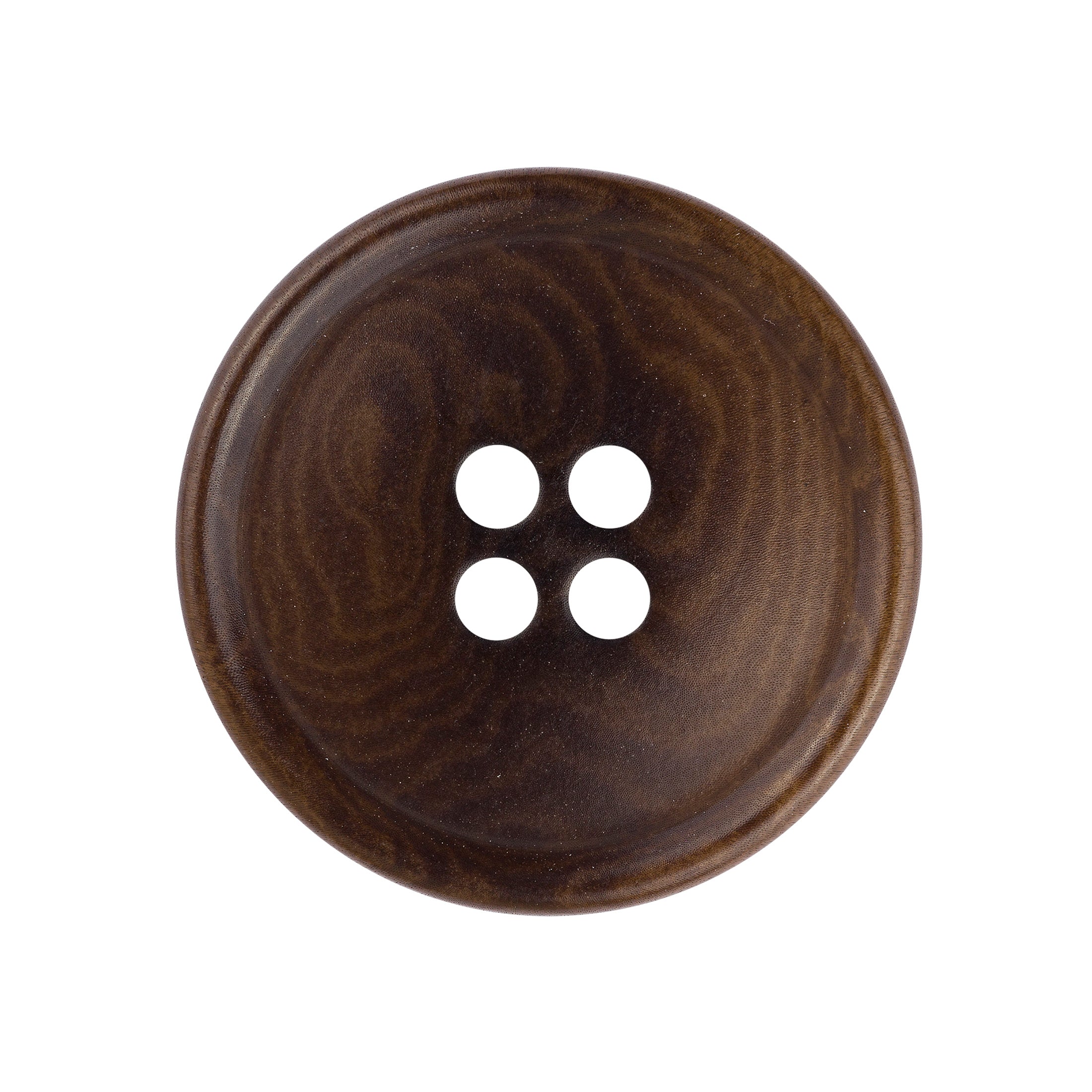 Suit Button 22 d.brown corozo