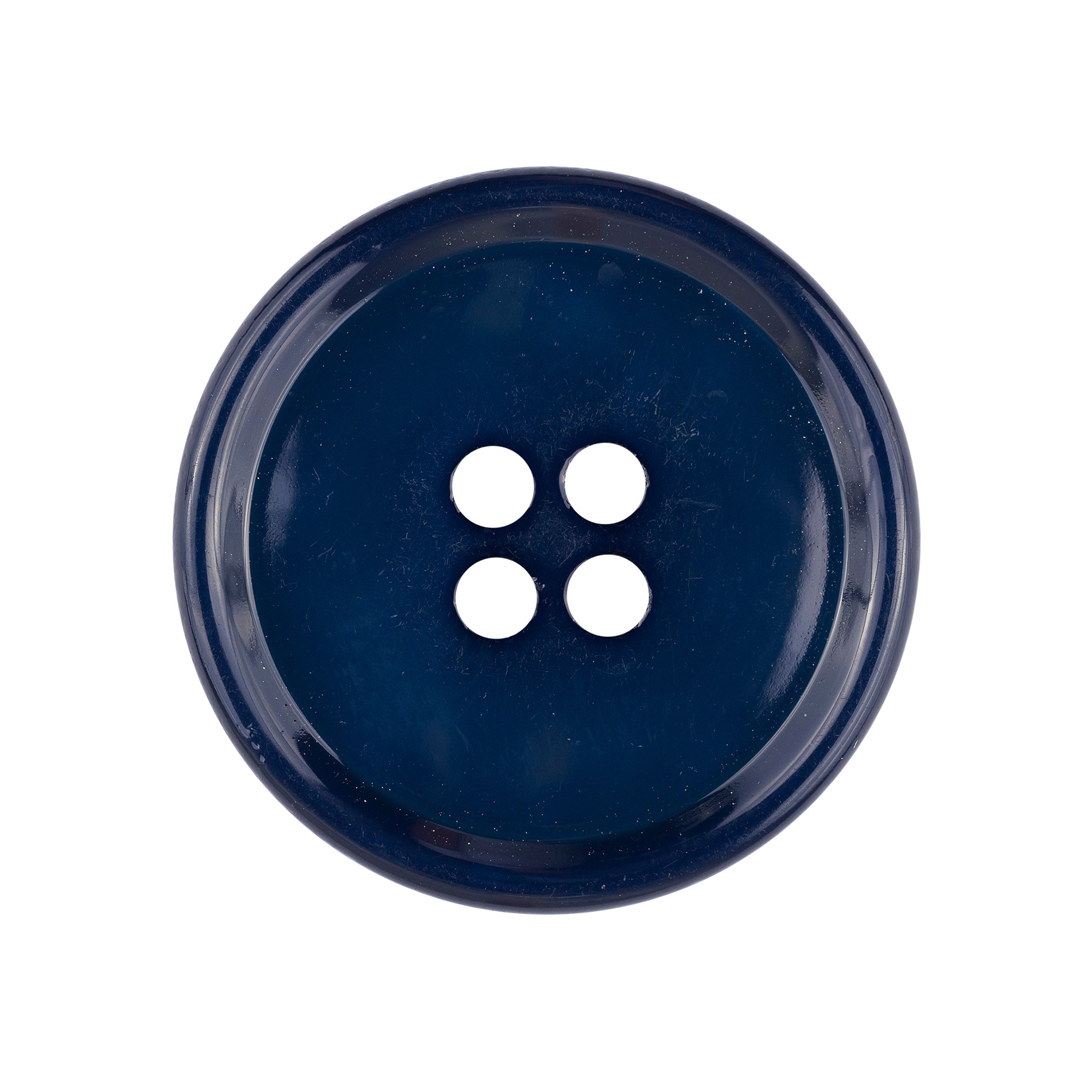 Suit Button 28 d.blue galalith