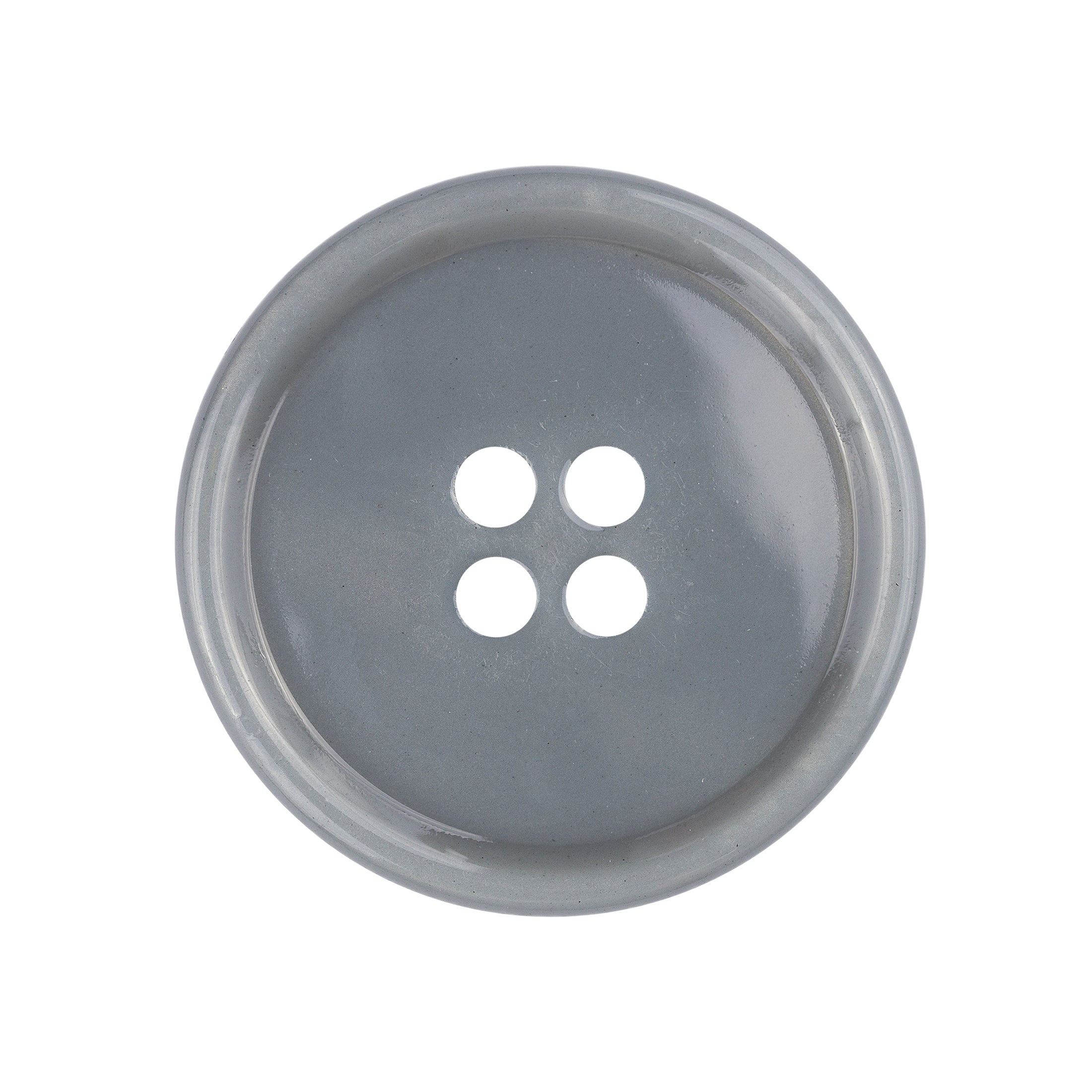 Suit Button 29 stone grey galalith