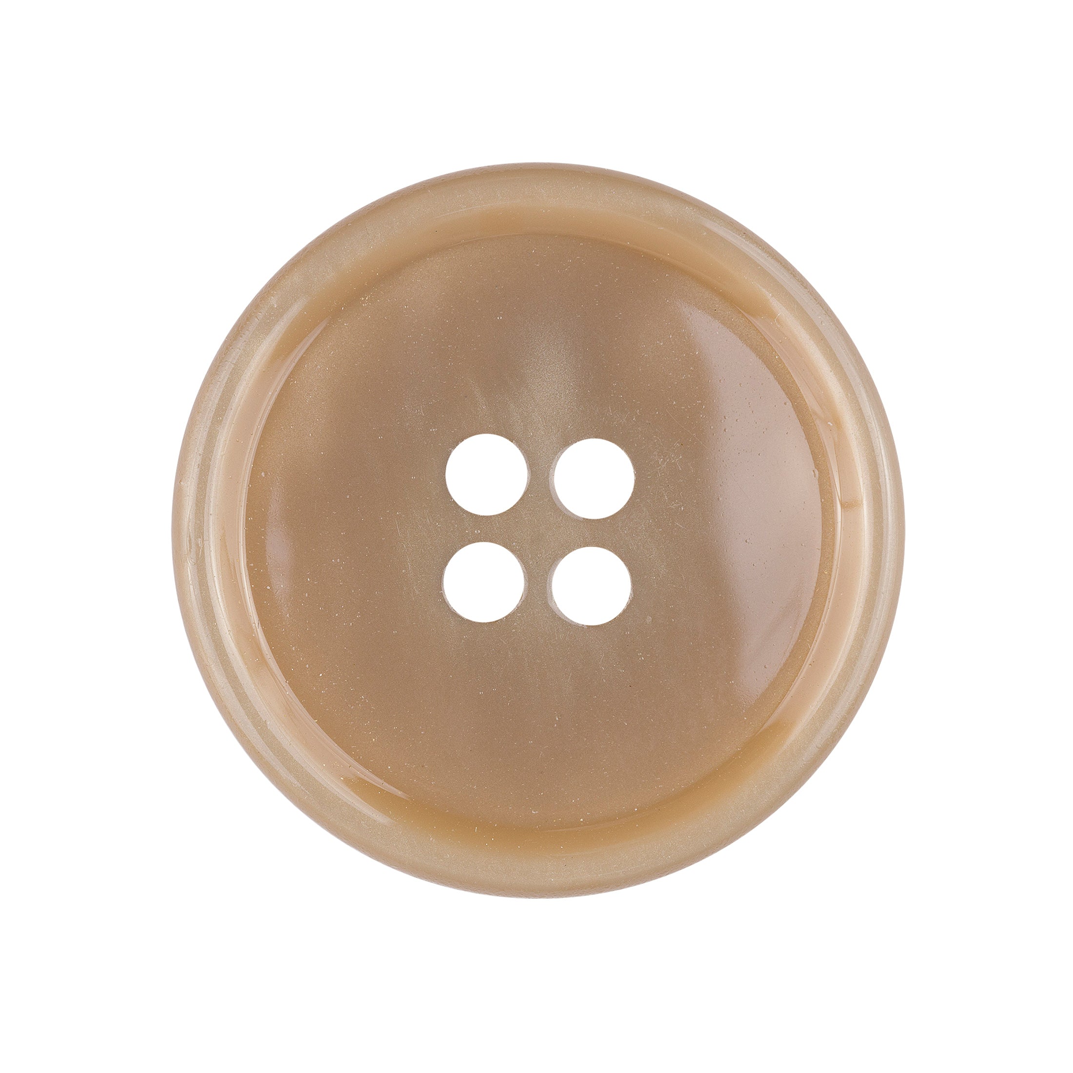 Suit Button 33 light khaki galalith