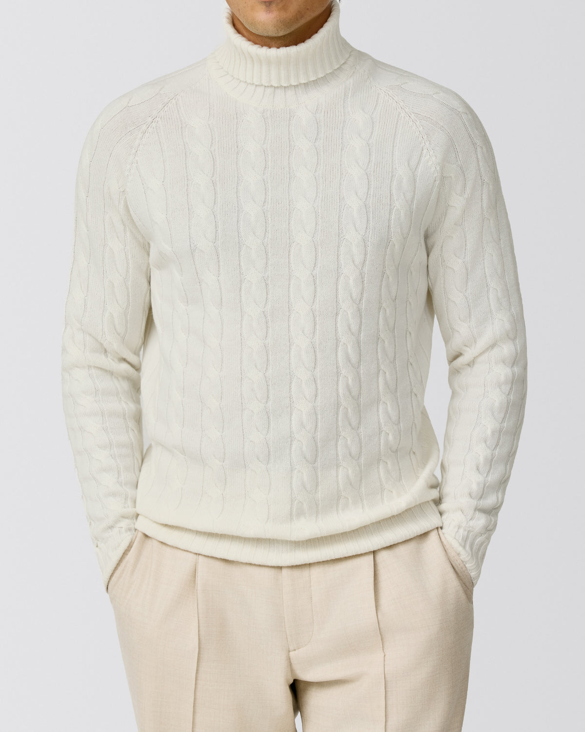 TN.2.K10273 snow white cashmere knit - cordes-sons.com