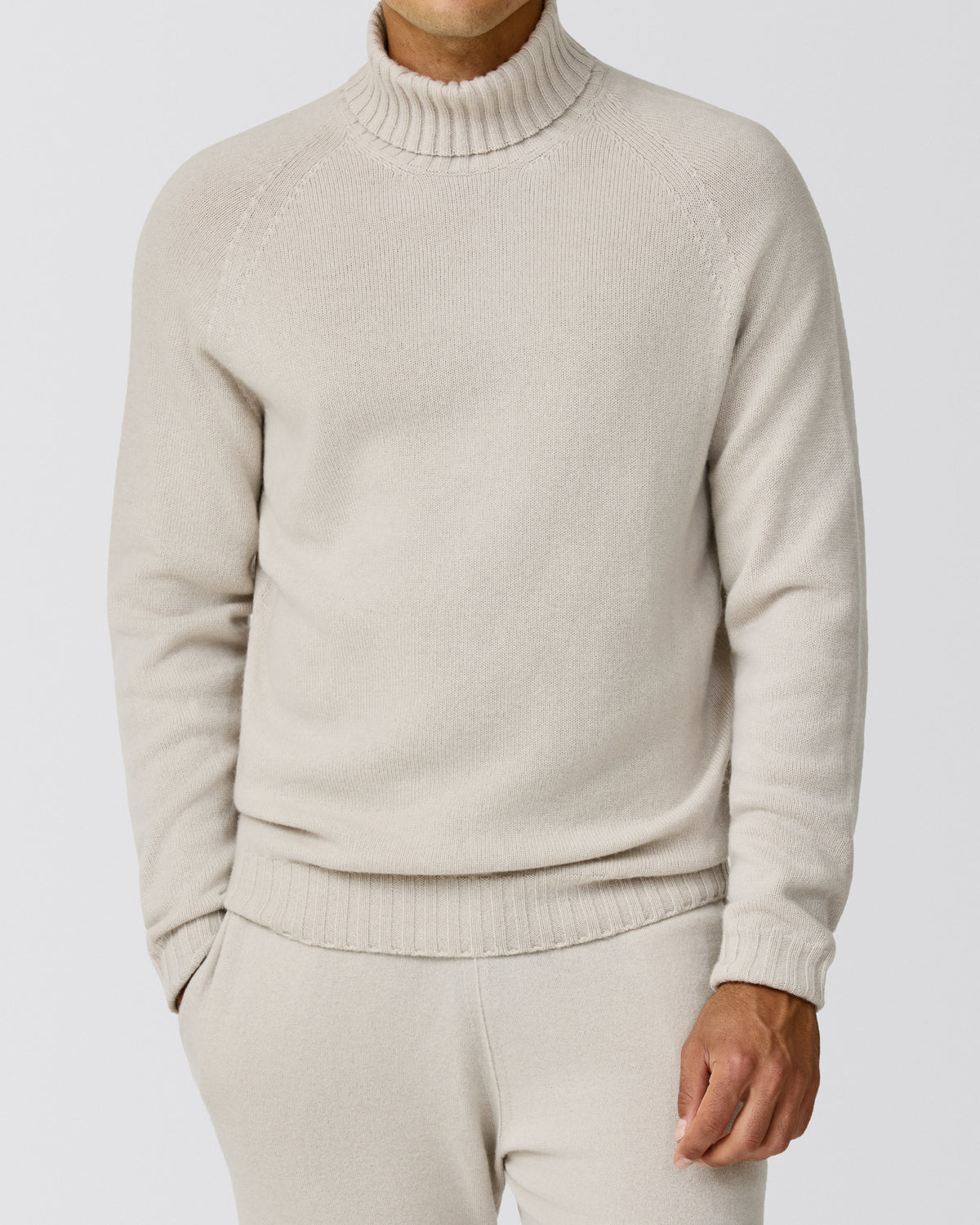 TN.2.K10274 light pebble grey cashmere knit - cordes-sons.com