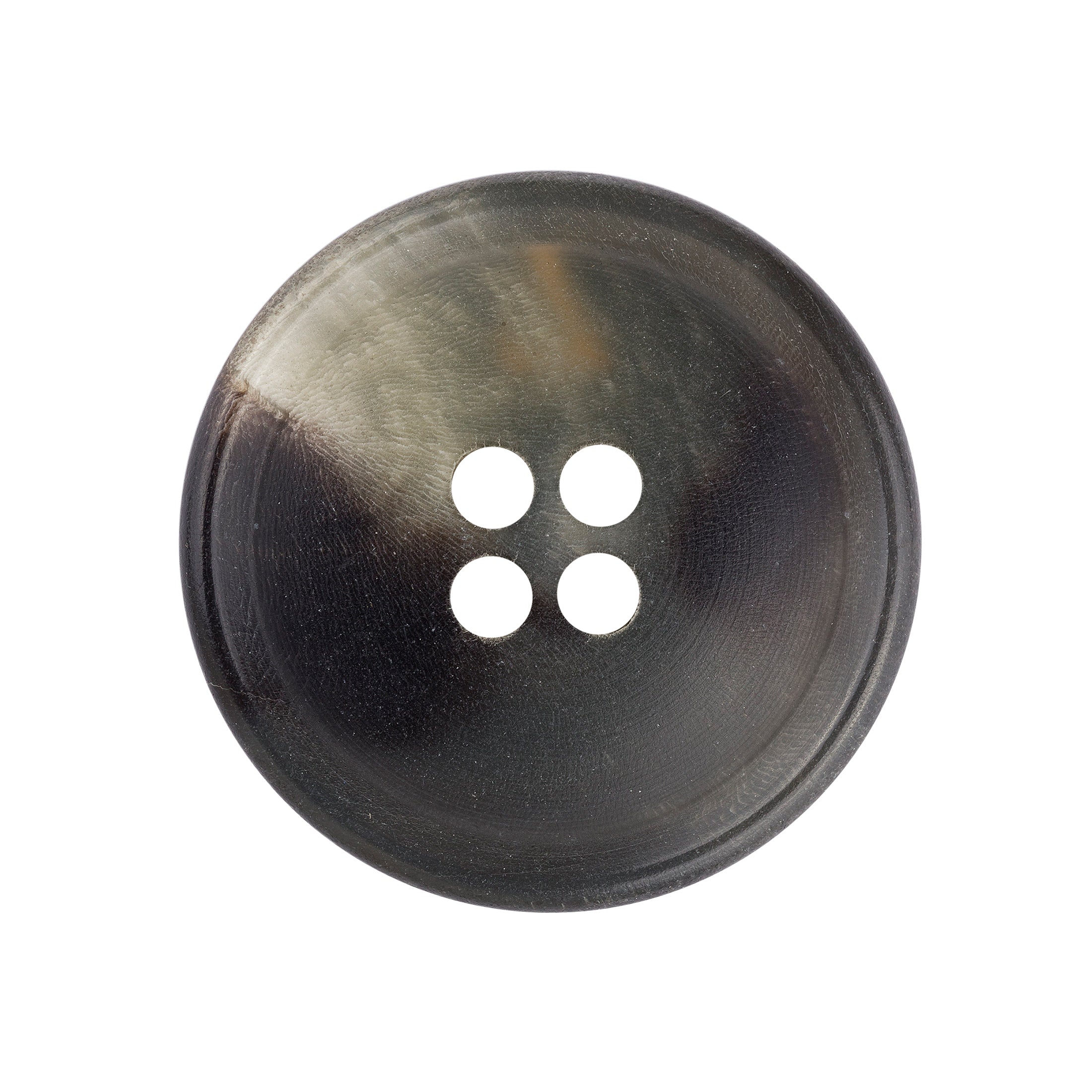 Suit Button 7 grey horn