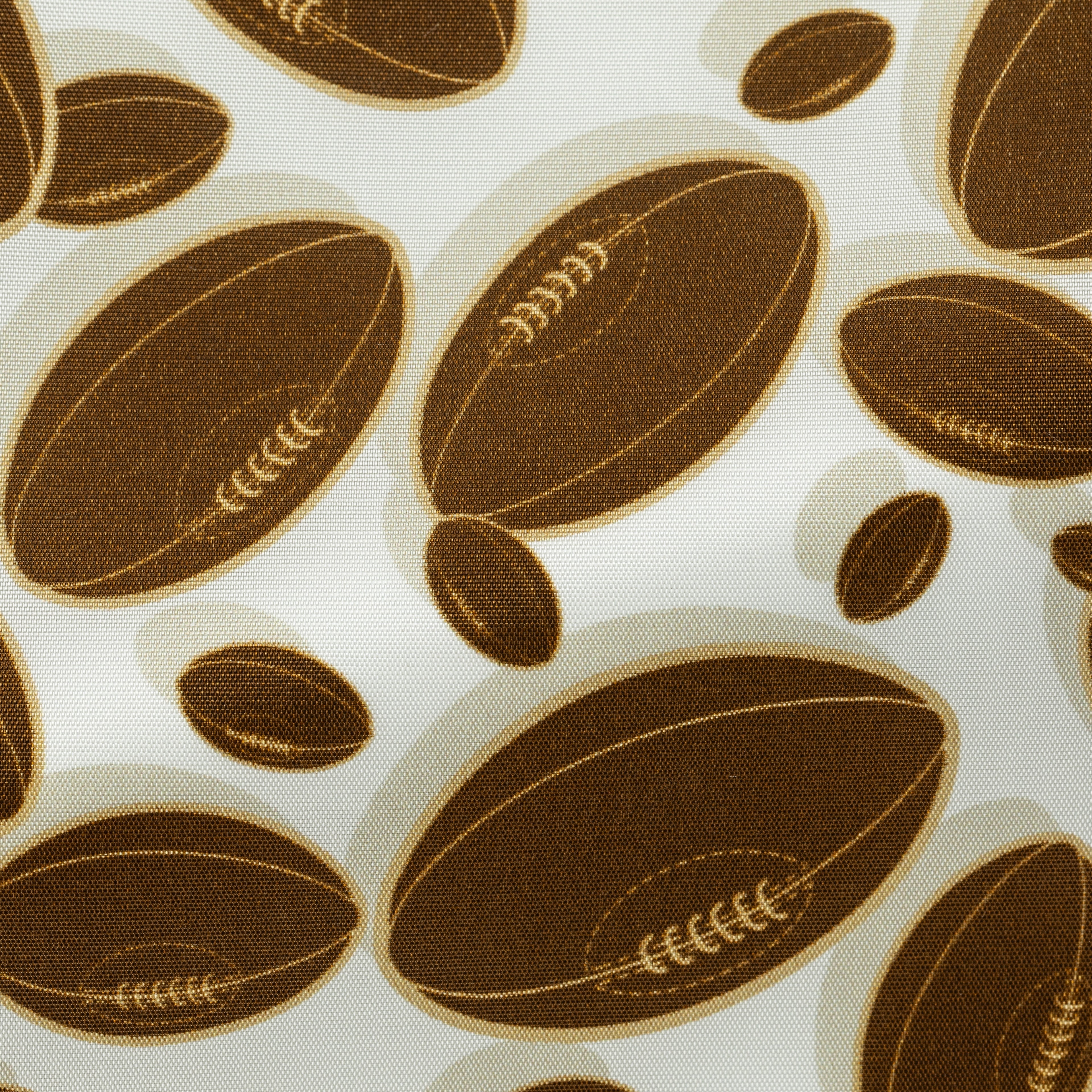 462 off-white with brown rugby balls