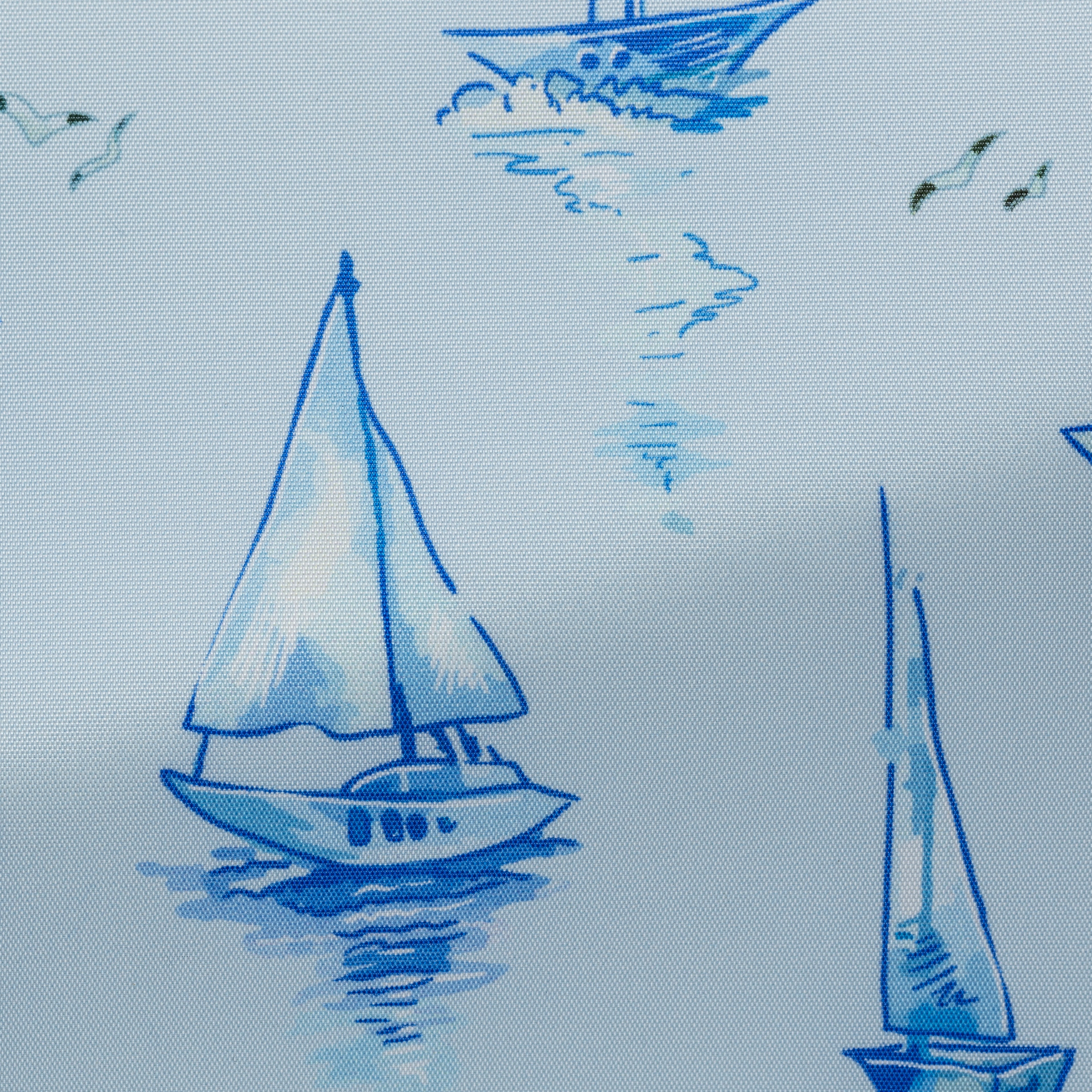 465 l.blue with bright blue sail boats