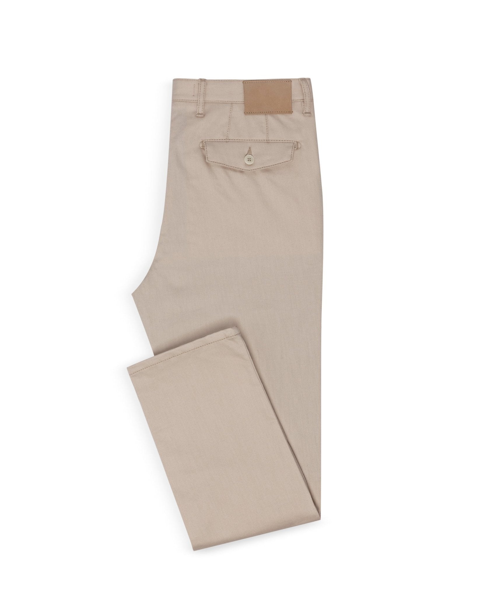 CHINOS - CUSTOM MADE sand twill stretch - cordes - sons.com