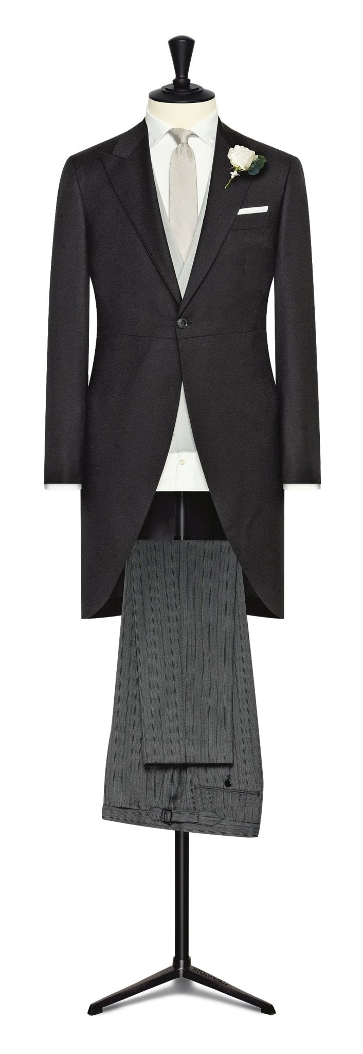 CUTAWAY - black s120 wool sablé - cordes - sons.com