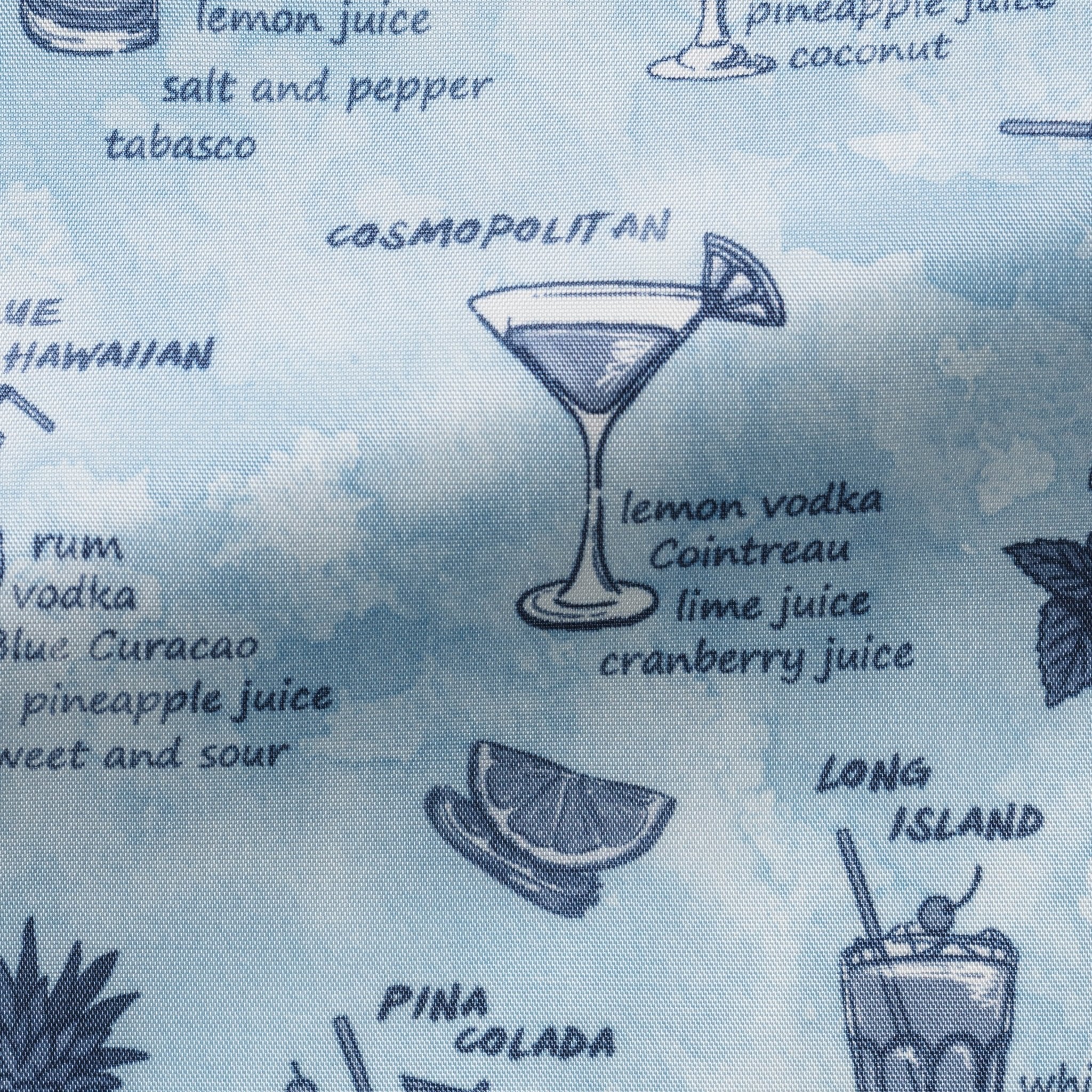 Awesome Linings - Blue Cocktail Design - cordes - sons.com