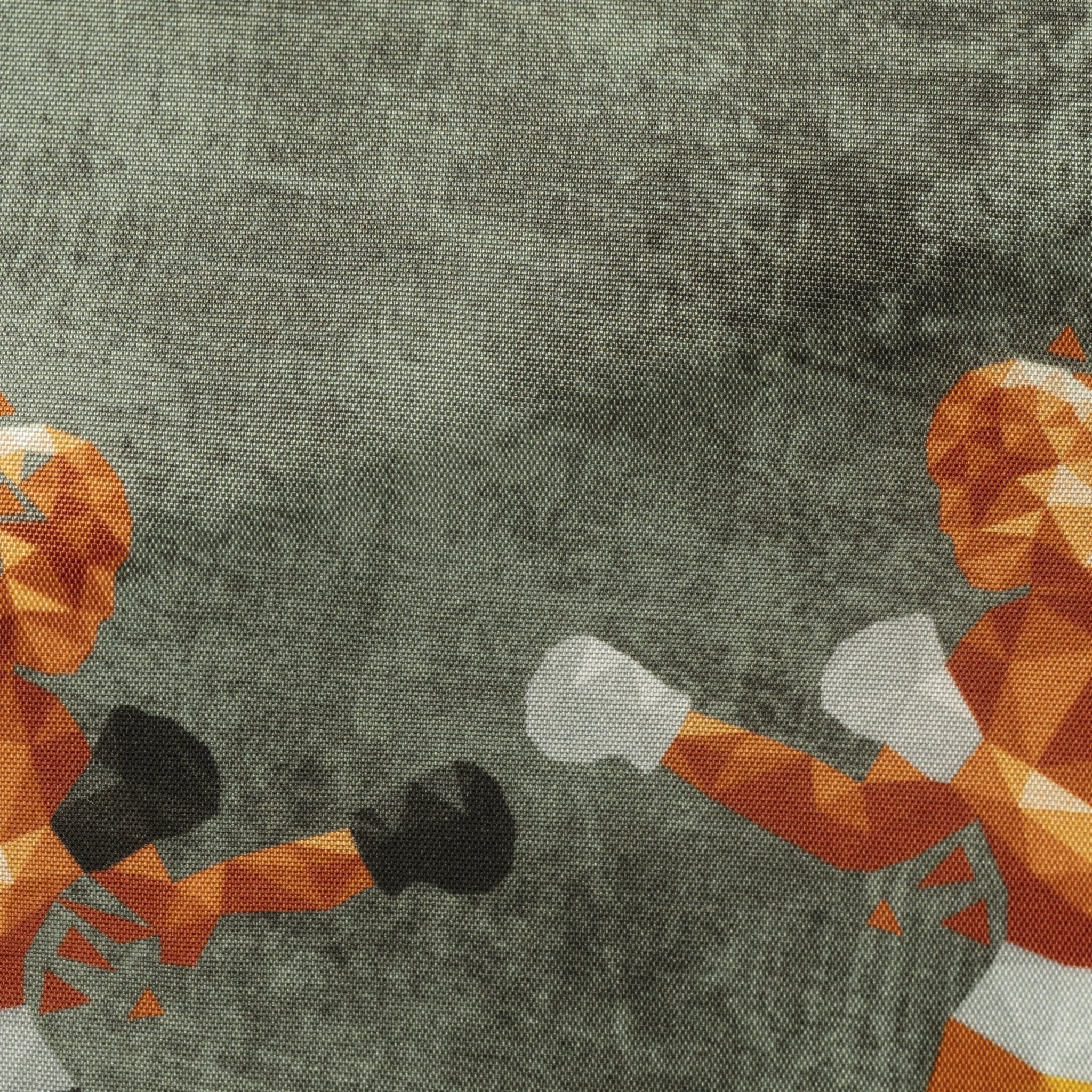 Awesome Linings - Orange Boxers Motive Players on Green - Grey - cordes - sons.com