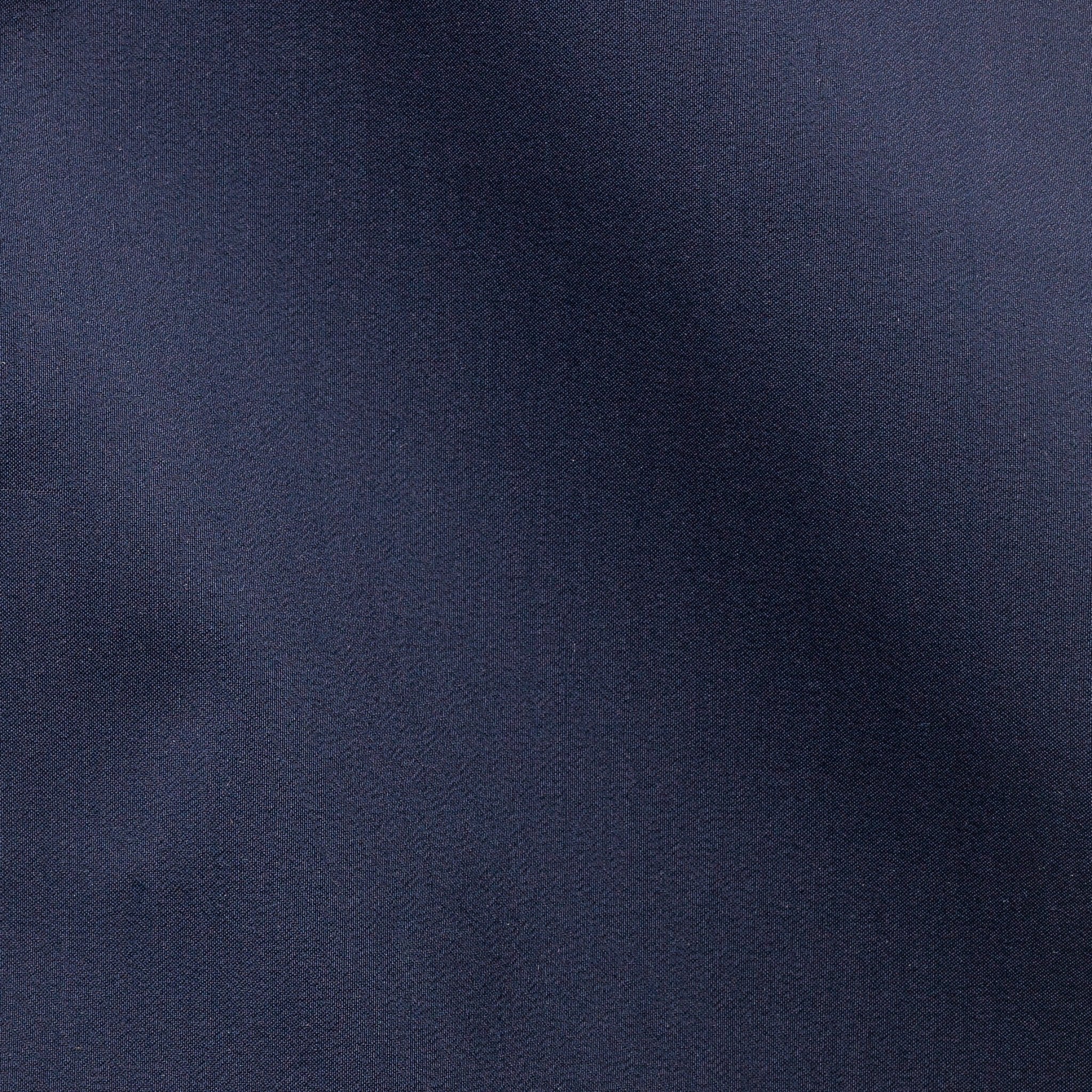 Custom Overcoat - LORO PIANA stormsystem navy contrast raf blue - cordes - sons.com