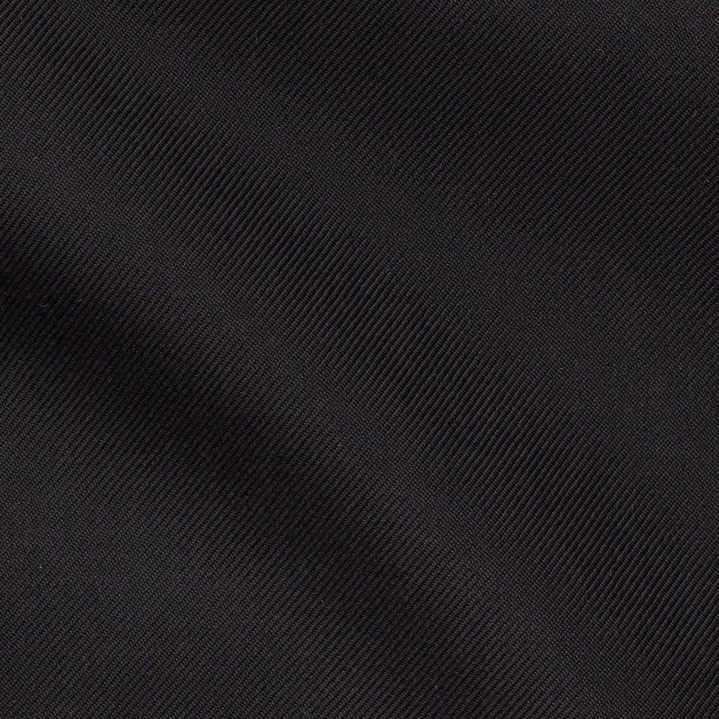 Custom Overcoat - Loro Piana stormsystem high tenacity fine twill black - cordes - sons.com