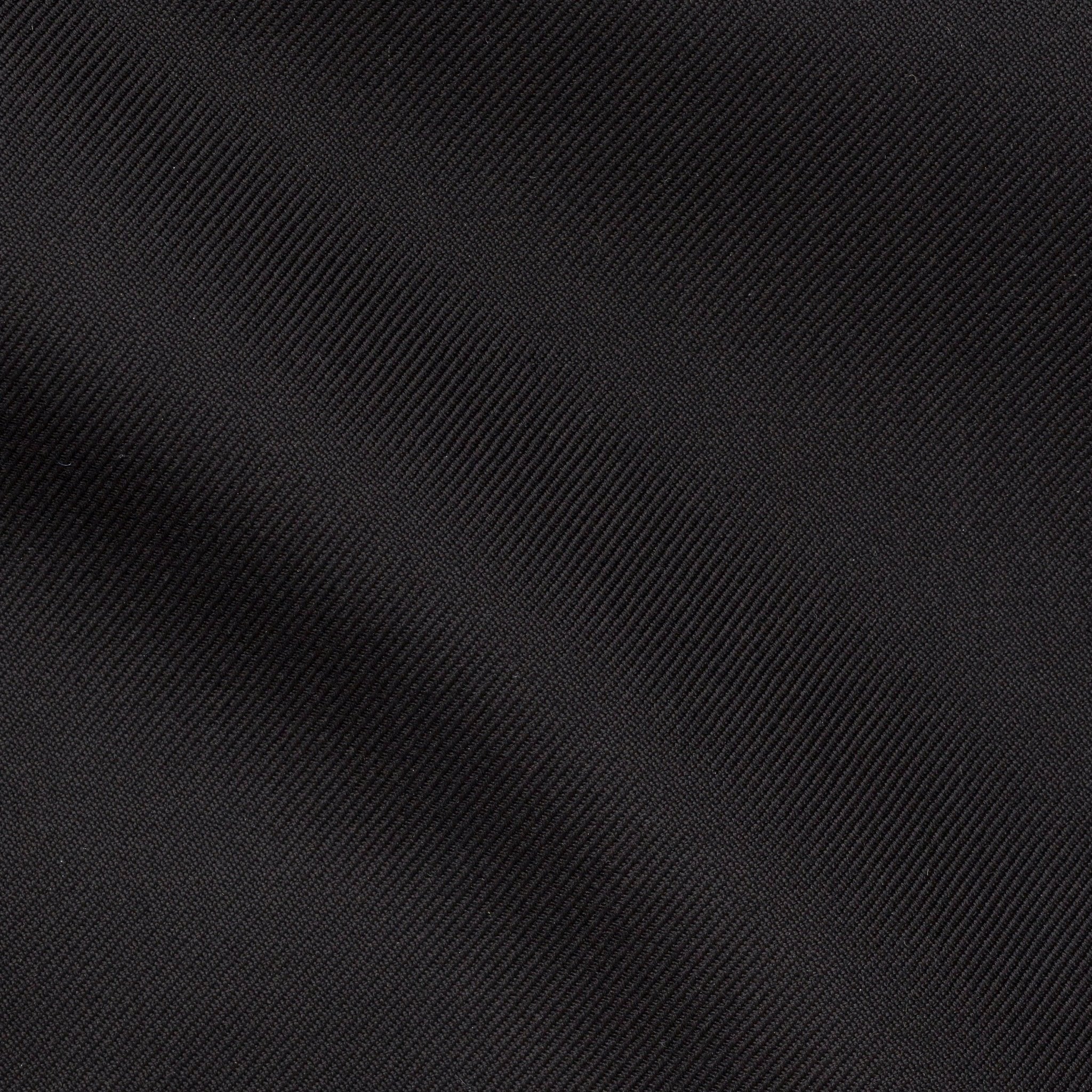 Custom Overcoat - Loro Piana stormsystem high tenacity fine twill black - cordes - sons.com