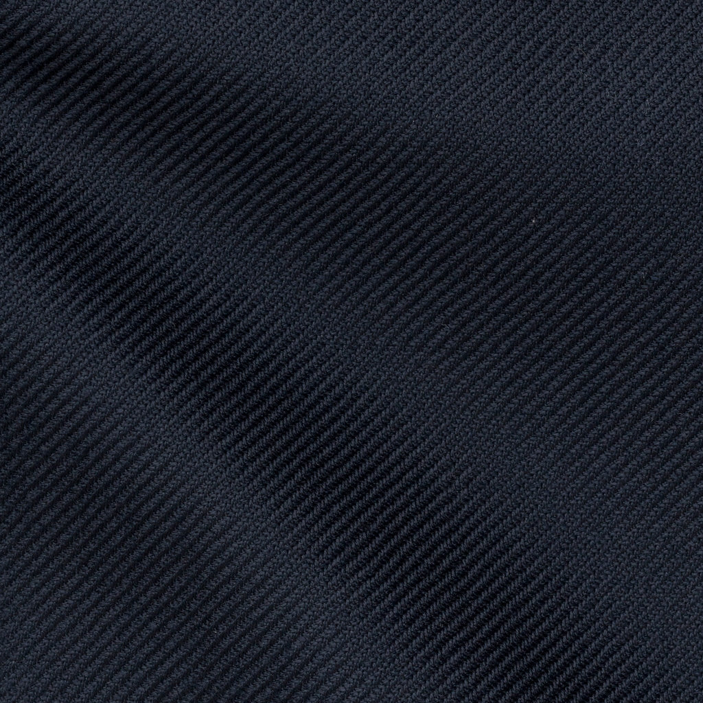 Custom Overcoat - Loro Piana stormsystem high tenacity structured twill d.blue - cordes - sons.com