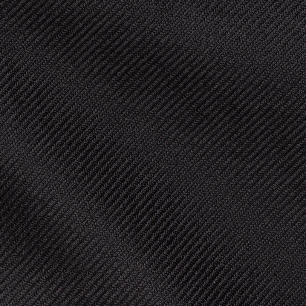 Custom Overcoat - Loro Piana stormsystem high tenacity structured twill black - cordes - sons.com