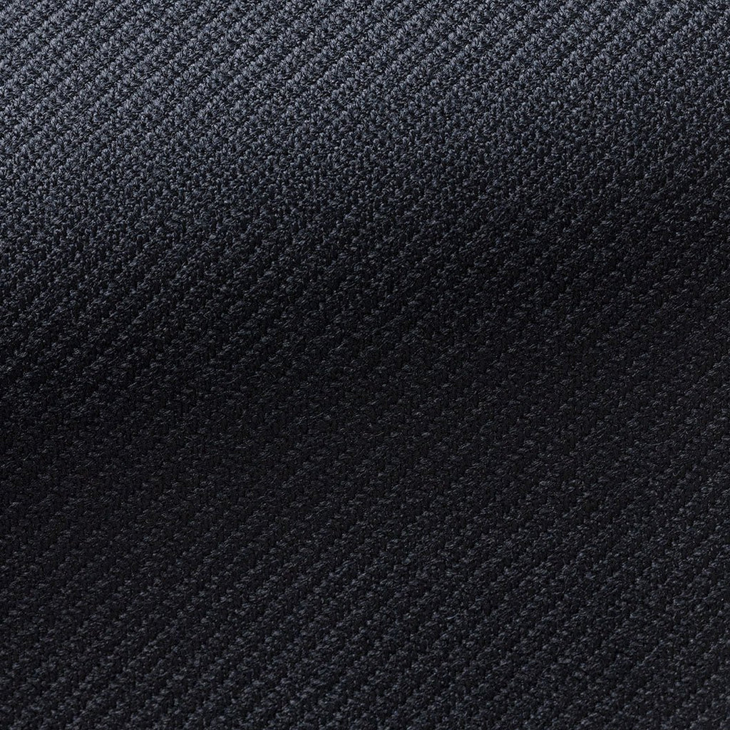 Custom Overcoat - Loro Piana stormsystem high tenacity structured twill dark blue - cordes - sons.com