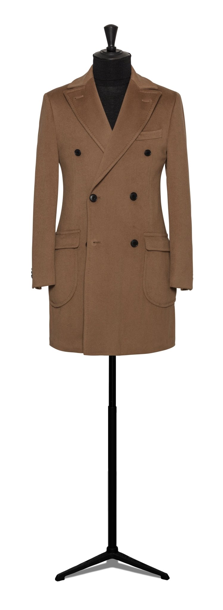 Custom Overcoat - camel fine wool - cordes - sons.com