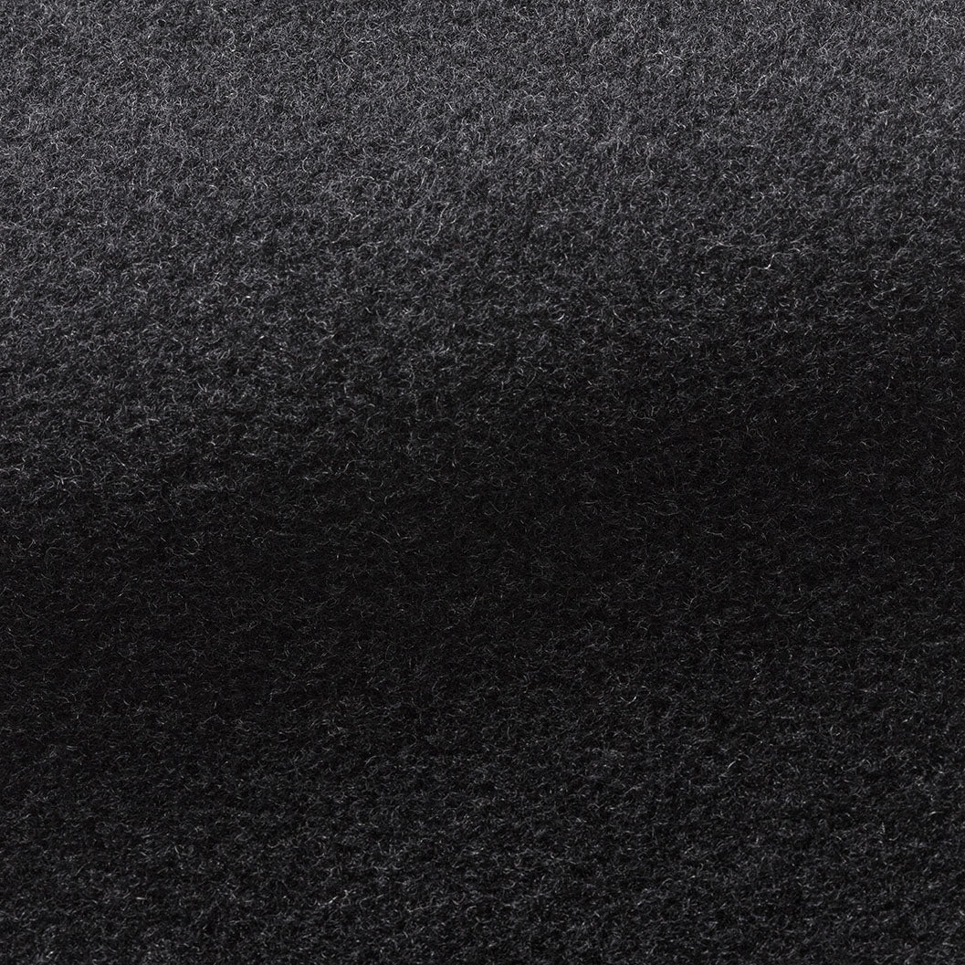 Custom Overcoat - charcoal melange wool - cordes - sons.com