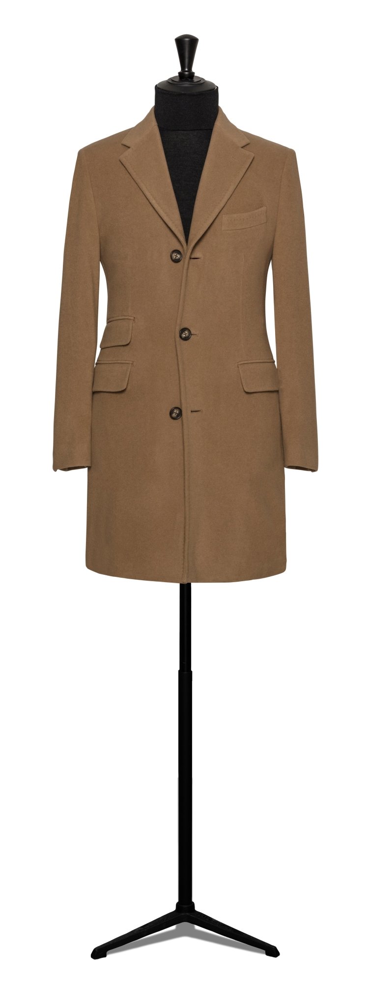 Custom Overcoat - camel wool - cordes - sons.com