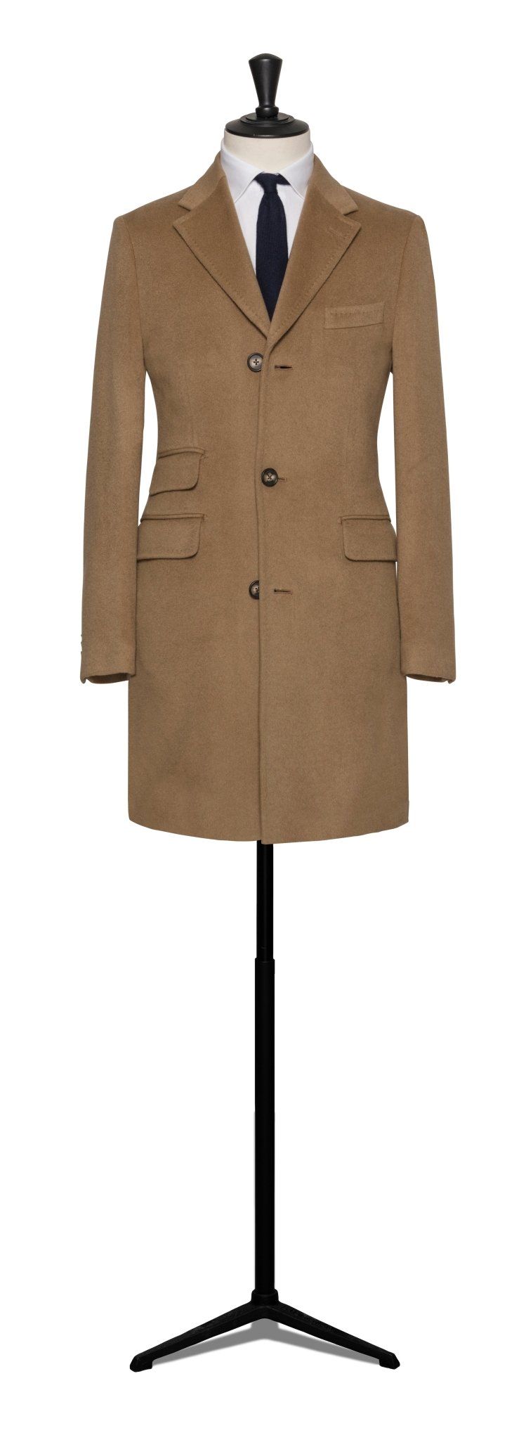 Custom Coat - camel cashmere - cordes - sons.com