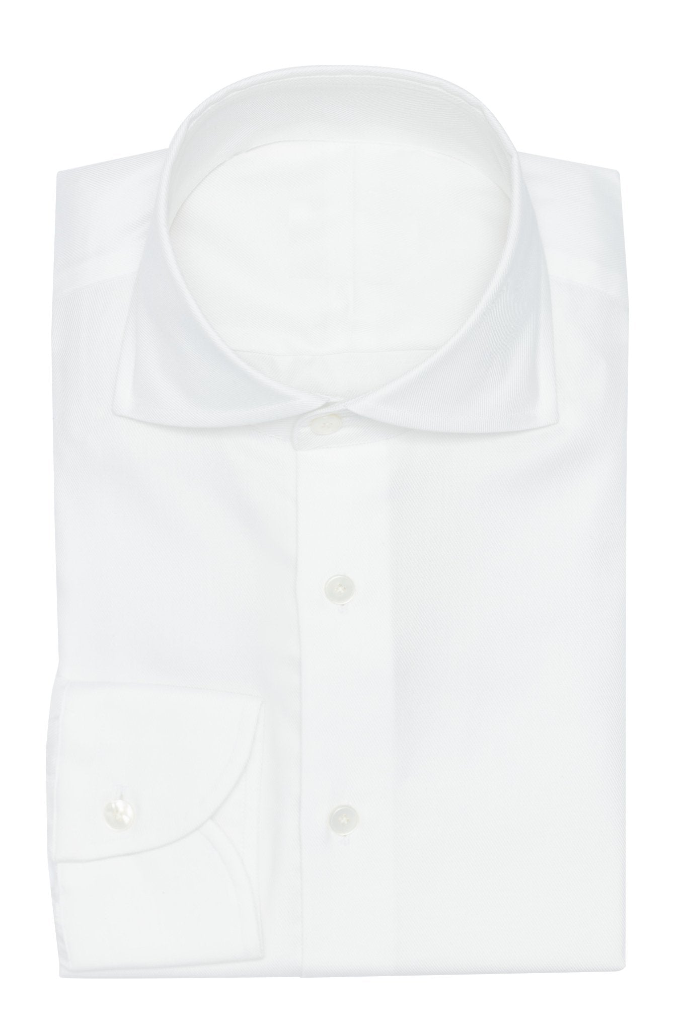 Custom Shirt - white cotton - cordes - sons.com