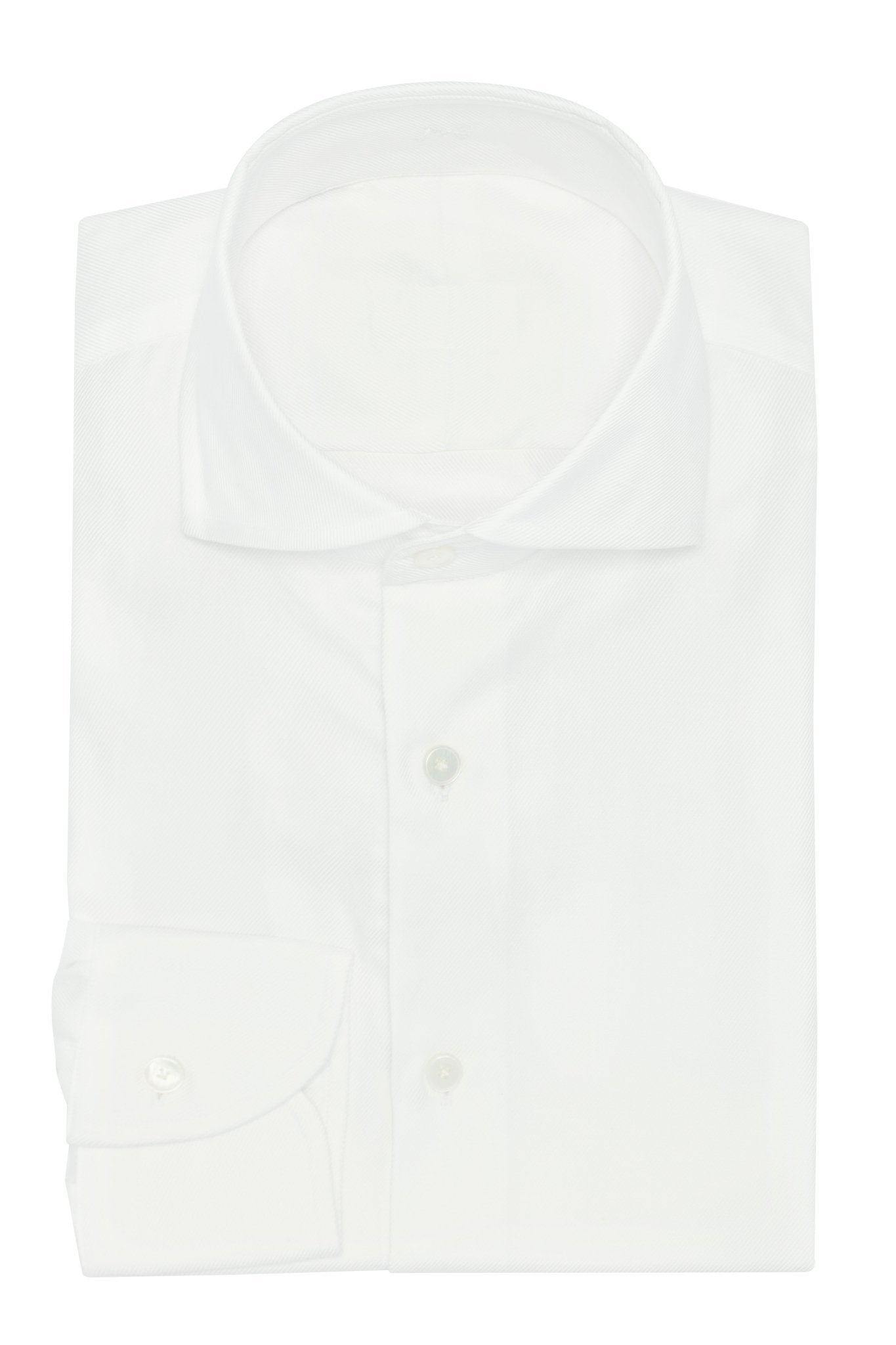 Custom Shirt - white cotton - cordes - sons.com