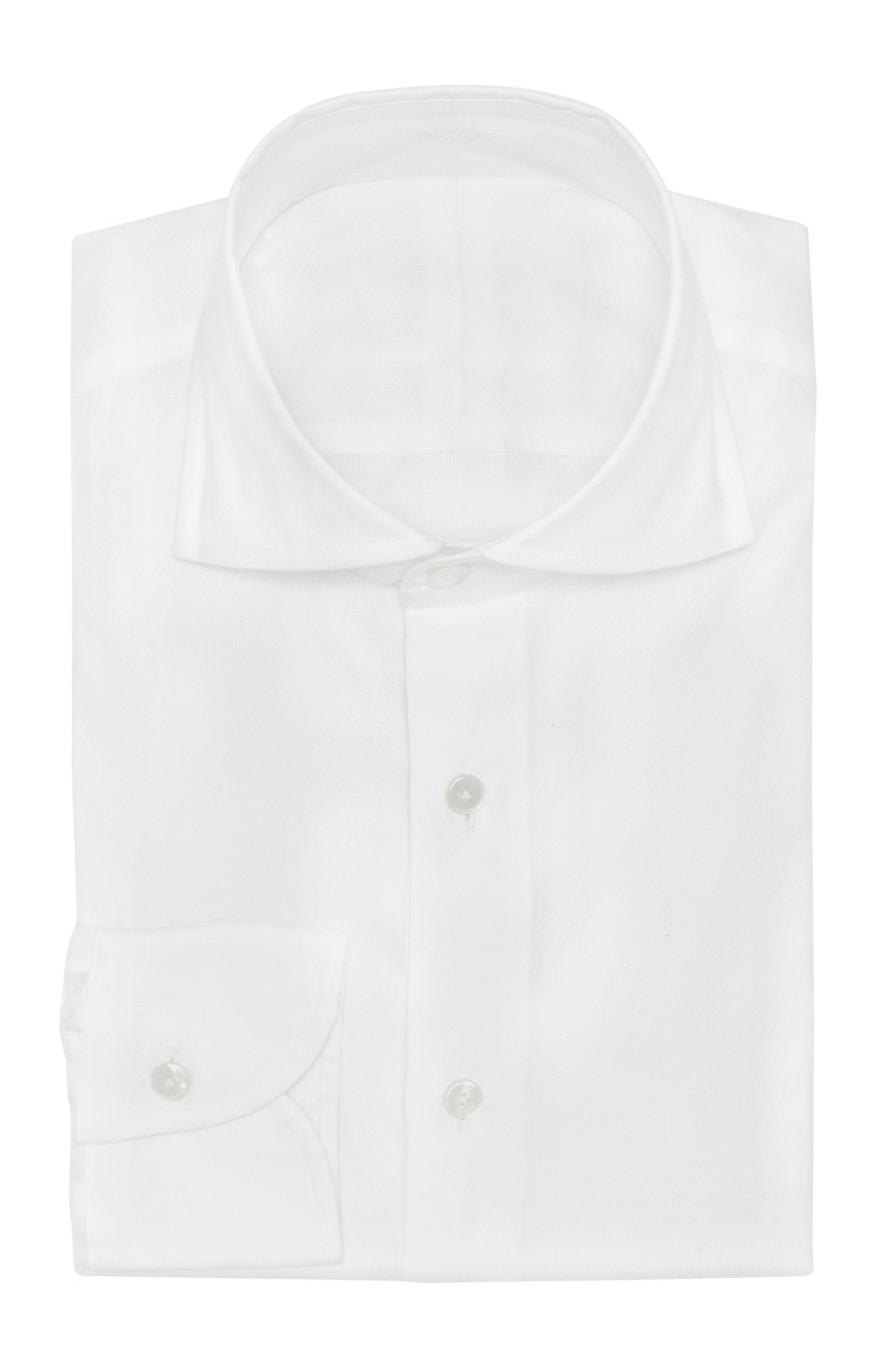Custom Shirt - white cotton Oxford - cordes - sons.com