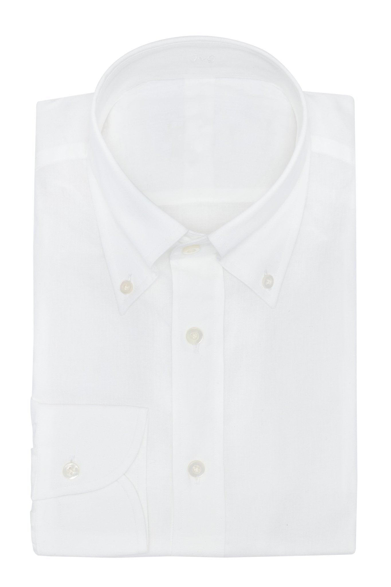 Custom Shirt - white cotton - cordes - sons.com