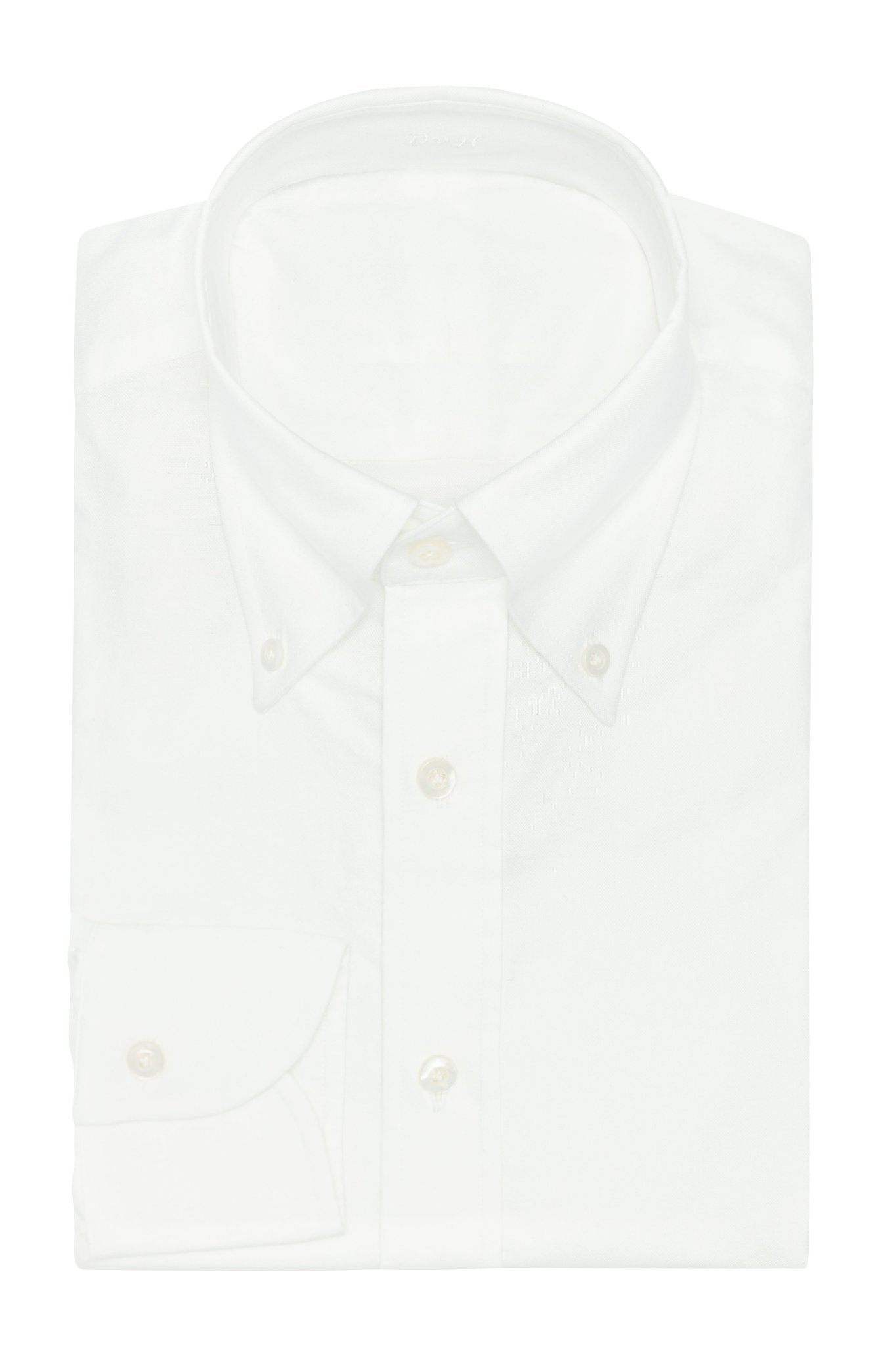 Custom Shirt white cotton Oxford - cordes - sons.com