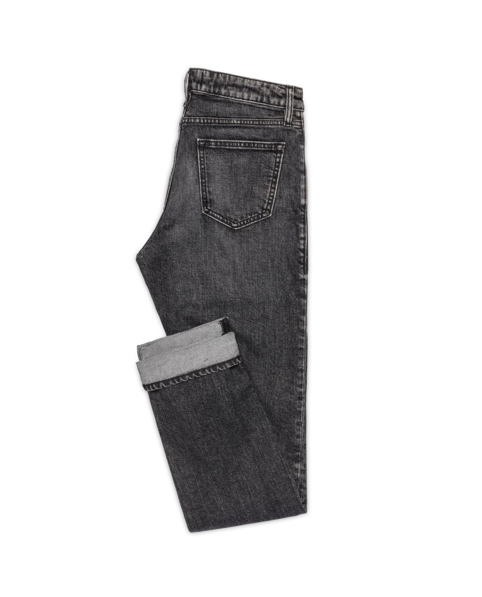 Denim Custom Jeans - eco black stretch - cordes - sons.com