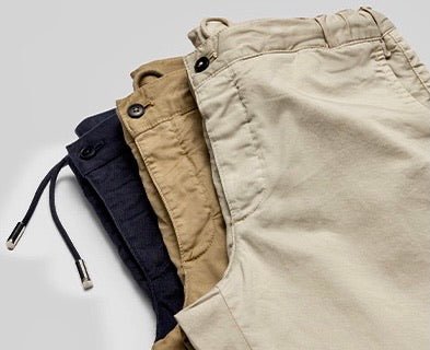 Chino mit Kordelzug und Cargotasche - cordes - sons.com
