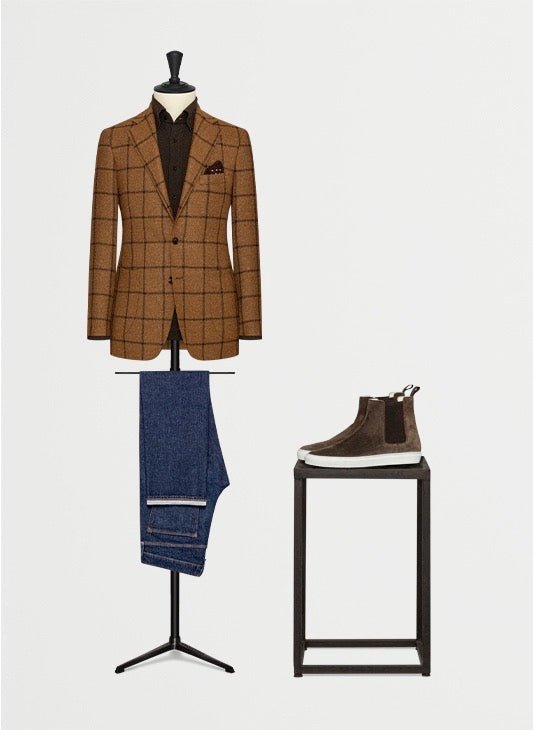 Custom Jeans - Head to Toe Look - cordes - sons.com