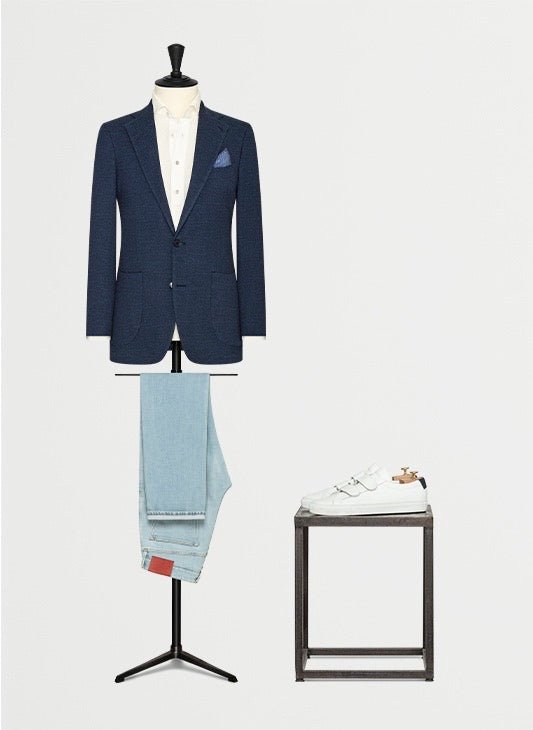 Custom Jeans - Head to Toe Look - cordes - sons.com