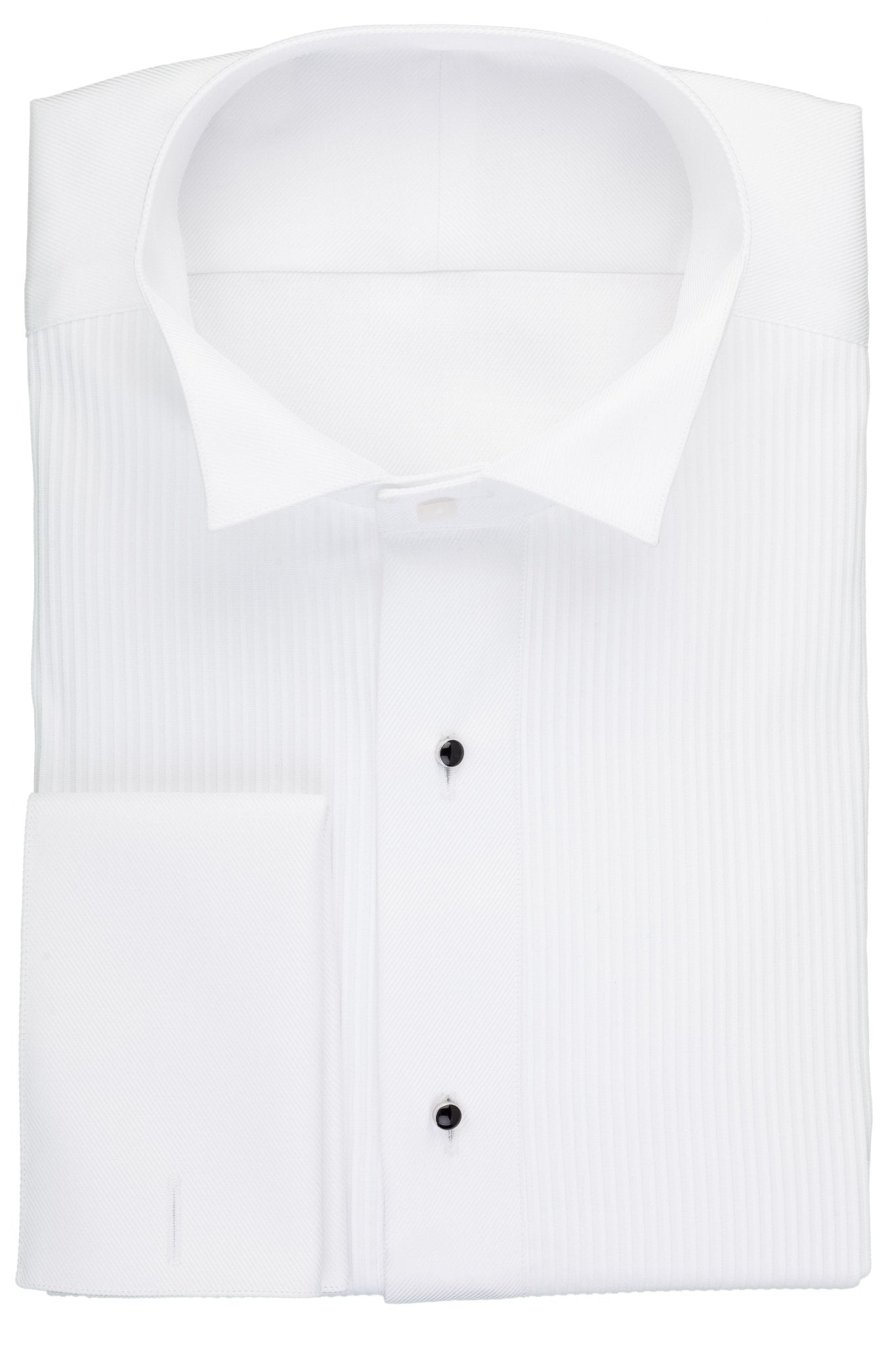 Tuxedo Shirt with plisse´ - cordes - sons.com